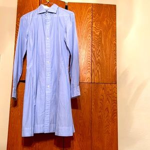 Polo by Ralph Lauren Sky Blue Long Sleeve Dress